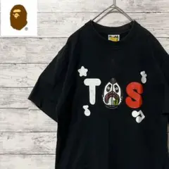 A Bathing Ape アベイシングエイプ シャークプリント ロゴ Tシャツ