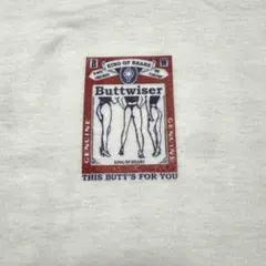 buttwiser Tシャツ　 バットワイザー バドワイザー