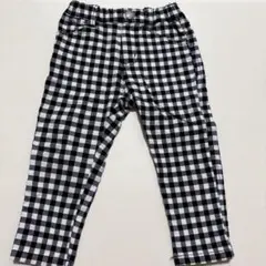 チェック柄パンツ 95cm未満