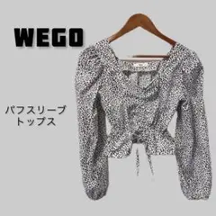 【WEGO】パフスリーブ トップス