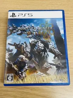 中古美品　動作品　PS5　モンスターハンターワイルズ
