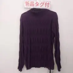 TRUBE パープル トップス Mサイズ 新品タグ付
