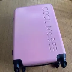ピンク　セシルマクビー　キャリーケース　CECIL McBEE スーツケース