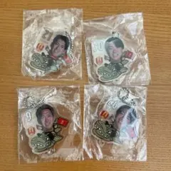 名古屋グランパス　金鯱アクリルキーホルダー　4個セット