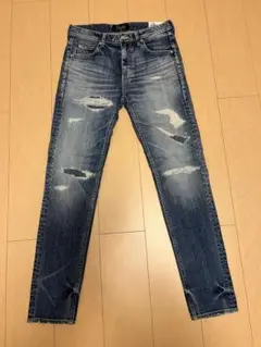 Bobson ラトルトラップ ダメージジーンズ S