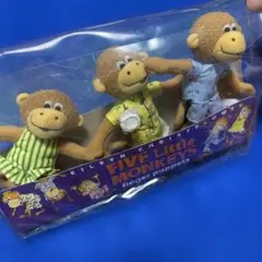 Five Little Monkeys ぬいぐるみ　指人形　パペット