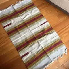 ラグマット インド製 タグ無し 新品　150×90