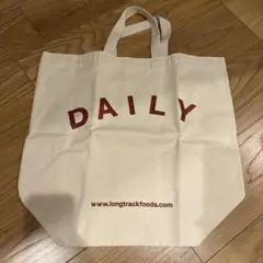 DAILY ロゴ トートバッグ 大きめ