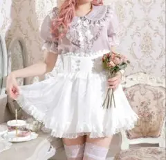 【新品タグ付き】ノエミー プリンセスシアーチェックブラウス ピンク