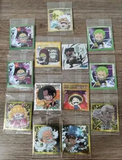 ワンピース大海賊シール１１【SGR✖1／GR✖2／SR✖1／R✖4／N✖5】