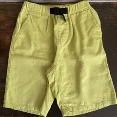 グローバルワーク　130 ハーフパンツ イエロー