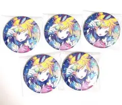 プロセカ グリッター缶バッジ グリ缶 42c 鏡音レン