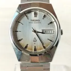サ*ー様 ５８系　セイコーキングクオーツ　 ヴィンテージ　メンズクオーツ　稼働品 稼働58系SEIKO KING QUARTZ キングクオーツ5856-8000 - メルカリ