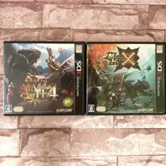 3DS モンスターハンター モンハン4 モンハンクロス セット販売