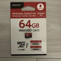 HIDISC 64GB microSDカード Nintendo Switch対応
