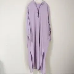 ne Quittez pas ヌキテパ チャイナボタン ワンピース ライラック