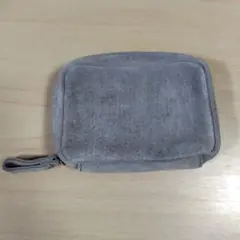 アクセサリーケース　ポーチ　グレー　未使用