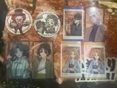 第五人格　クリアカード＆コースター　ごちゃまぜ　８点セット
