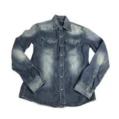 GOSTAR DE FUGA Y2K Denim Shirt 3253