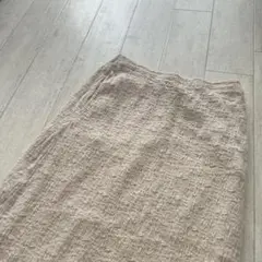 GU ベージュ タイトスカート M