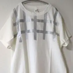 マウンテンディアー【新品未使用】日本製/ホワイト シルバーライン Tシャツ