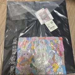 ユニクロ　ポップマート　ザ・モンスターズ　ラブブ　Tシャツ　XL ブラック