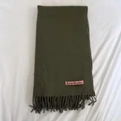 Acne studios マフラー 大判 ピンクタグ