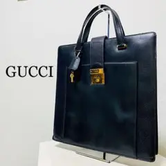 ★限定特価★ GUCCI グッチ トートバッグ レザー ヴィンテージ