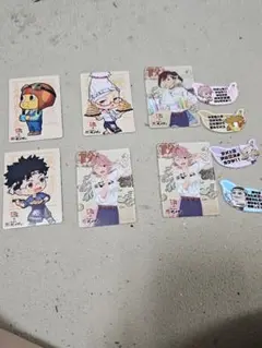 アニメキャラクター カード 6枚セット