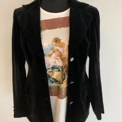 Vivienne Westwood ベロアジャケット ヴィンテージ 黒 40