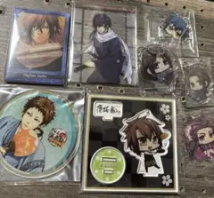薄桜鬼アクリル系セット（トシ、総司、斎藤、山崎、相馬、坂本、龍之介）