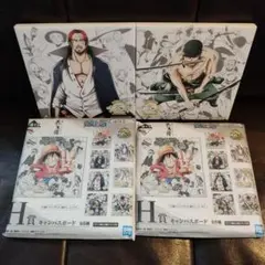 ワンピース　キャンバスボード　シャンクス　ゾロ