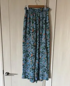 IENA 花柄ワイドパンツ 美品