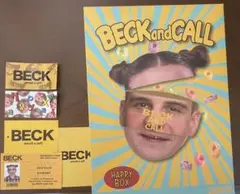 Beck and call ステッカー，空箱