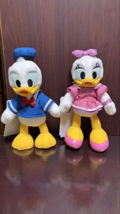 ドナルドダック・デイジーダック ぬいぐるみセット　ポージープラッシー 2025年最新】ドナルドダック ポージープラッシー ぬいぐるみの