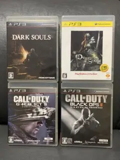 PS3 コールオブデューティー、デモンズソウル他　4本セット