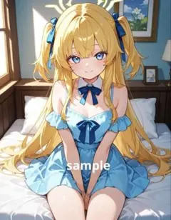 AIイラスト 美女 A4ポスター H84