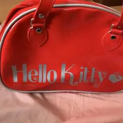 Hello Kitty エナメル　ボストンバッグ
