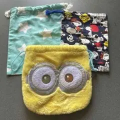ミニオン ナップザック 3点セット