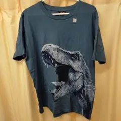 ジュラシック・パーク ネイビー Tシャツ Lサイズ
