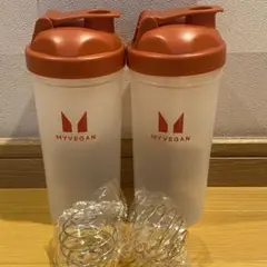 マイプロテイン MYビーガン シェイカー 600ml 2個セット