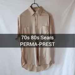 70s 80s Sears PERMA-PREST 半袖シャツ 17