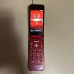 SIMフリー　docomo F-05G レッド