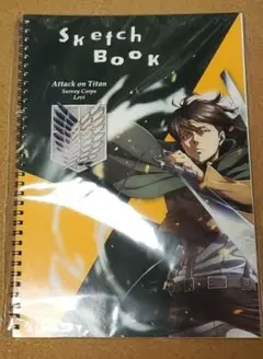 進撃の巨人　リヴァイ　エレン　スケッチブック　ヒサゴ　コミケ