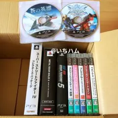 【動作未確認】STREET FIGHTER X 鉄拳等　PS3ソフト10本セット
