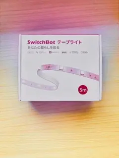 【新品未開封】SwitchBot テープライト5m W1701100 箱汚れあり