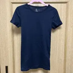 Gap ネイビー 半袖 Tシャツ クルーネック