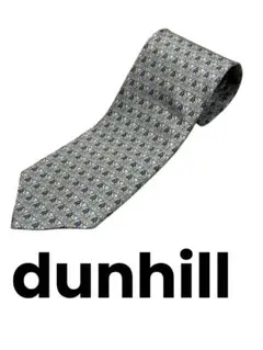 dunhill ダンヒル 美品 ネクタイ ライトブルー イタリア匿名発送