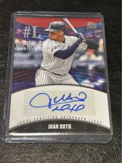 JUAN SOTO 直筆サインカード 25シリ 2025年最新】juan soto サインの人気アイテム - メルカリ