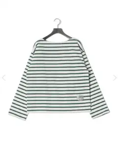 新品トラディショナルウェザーウェアボーダー長袖シャツBMB SHIRTBF XS